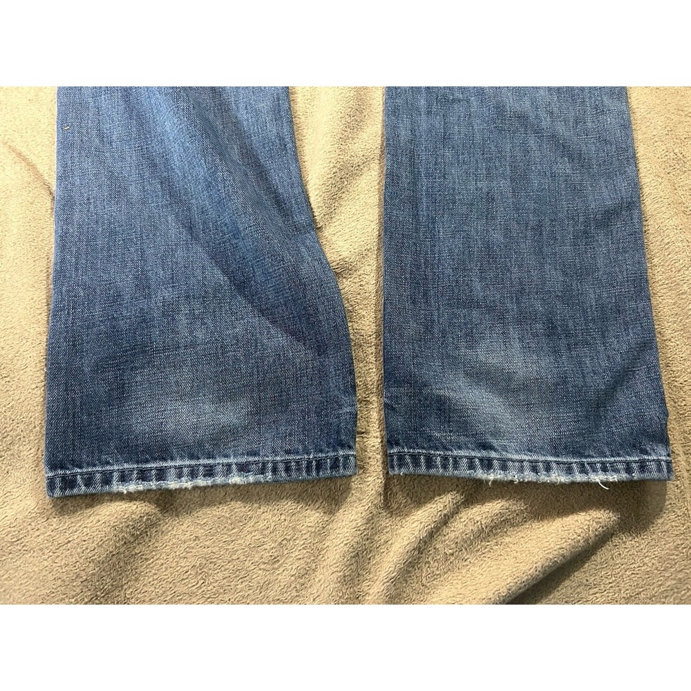 Jacob Davis UMA Jeans Womens 34 Blue Straight Leg Denim 100% Cotton - Picture 15 of 16